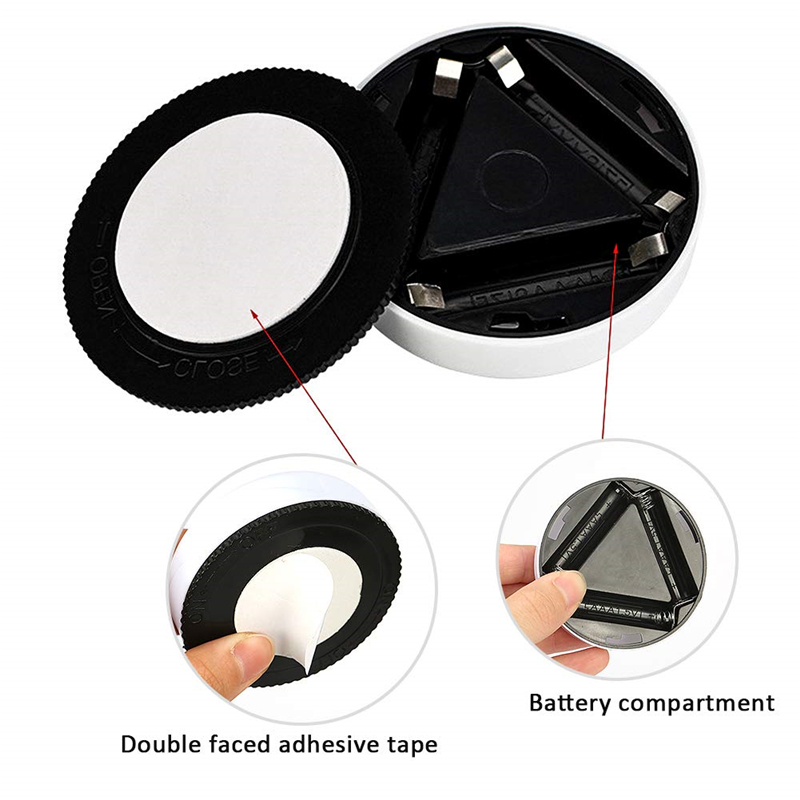 COB LED Wall Lamp 3W Closet Lights Wireless Night Light Stick Tap Touch Lamp Wardrobe Cupboard Closet Under Cabinet Light Emergency Lamp