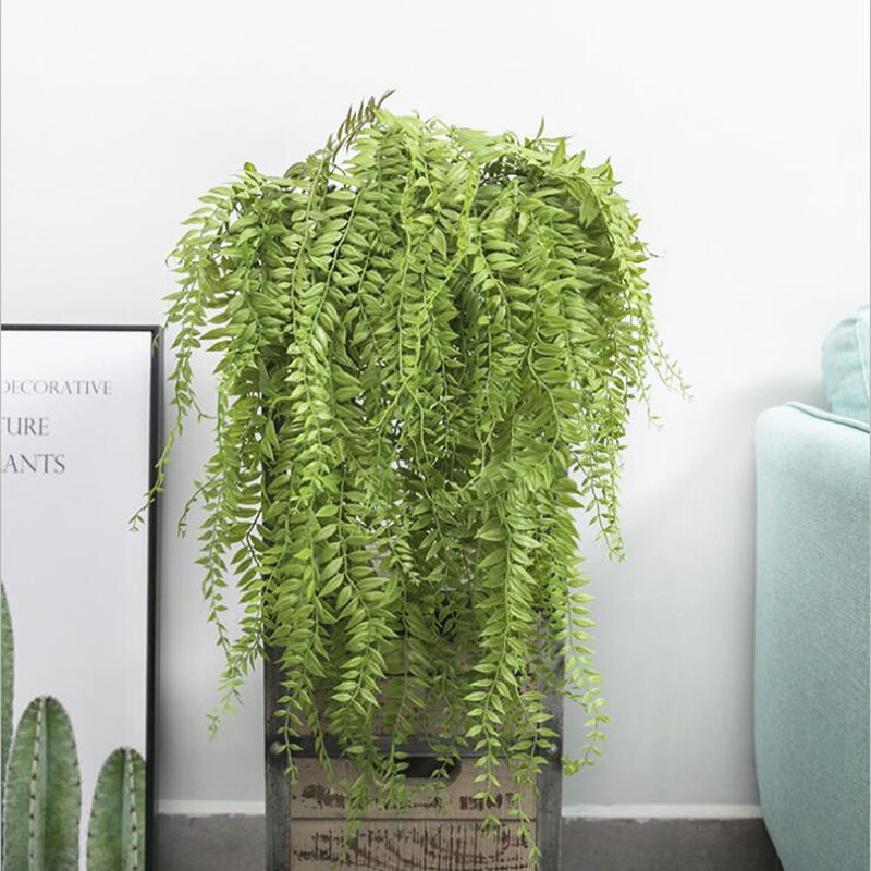 90cm Artificial Drip grass plastic plants wall Hanging Vine Rattan For Home garden Decoration fleur artificielle faux foliage, 1 piece
90cm Artificial Drip grass plastic plants wall Hanging Vine Rattan For Home garden Decoration fleur artificielle faux foliage, 1 piece