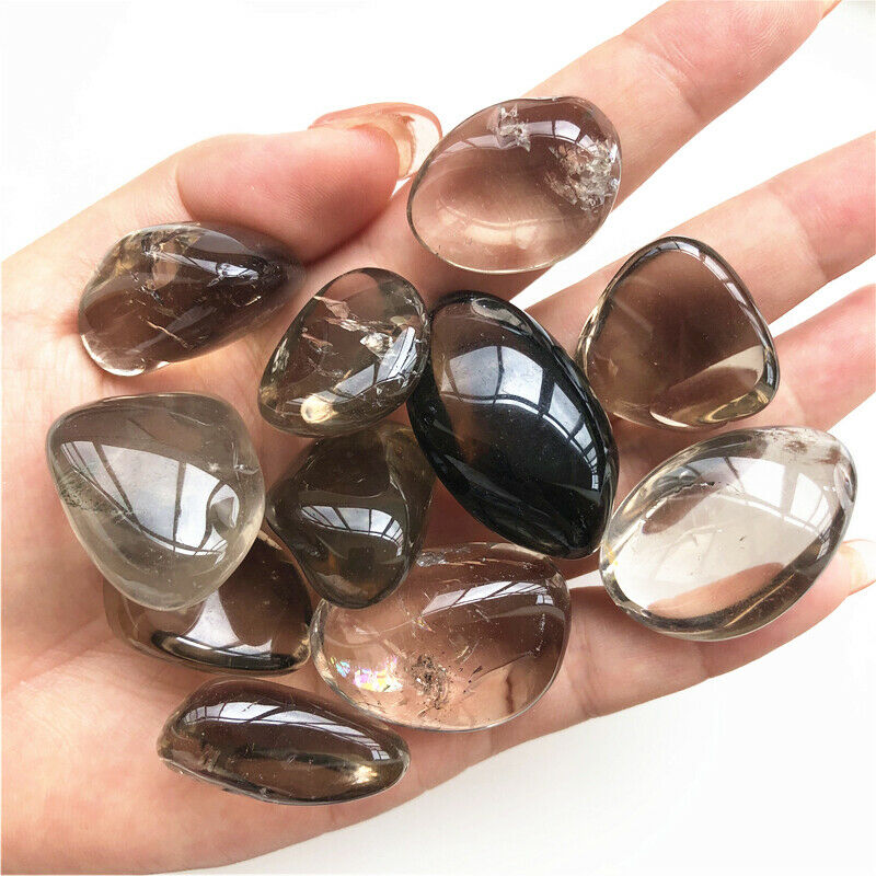 NEW 100g Natural Smoky Quartz Tumbled Crystals Quartz Gravel Polished Stone Healing Natural Quartz Crystals
NEW 100g Natural Smoky Quartz Tumbled Crystals Quartz Gravel Polished Stone Healing Natural Quartz Crystals