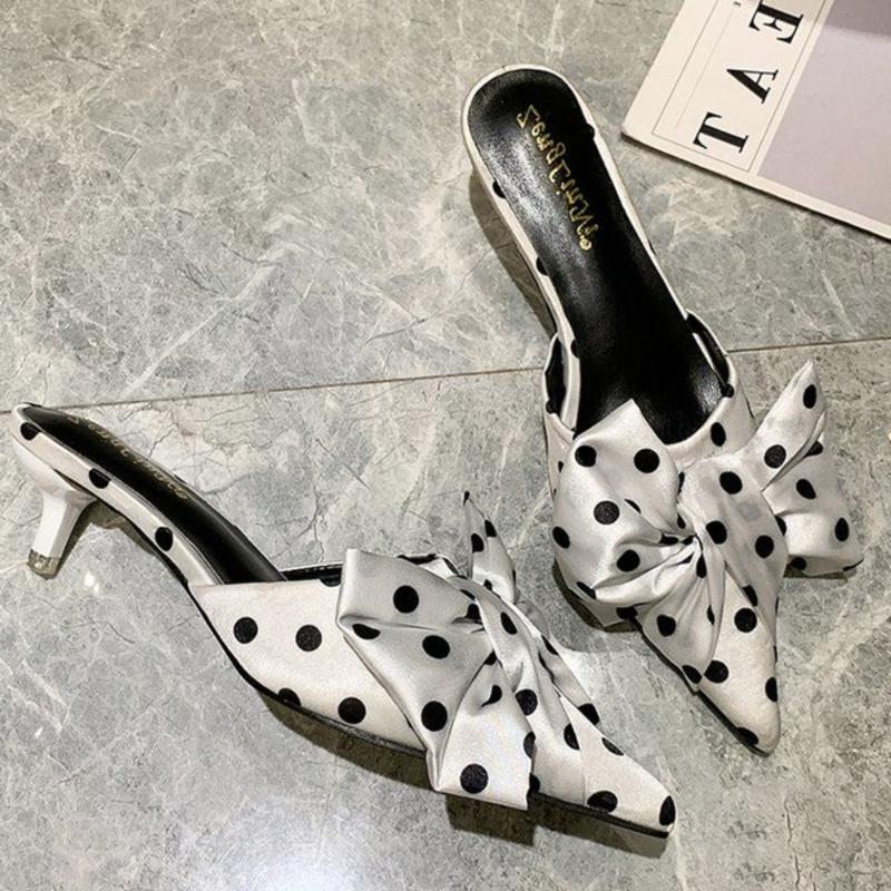 Mules Bow 2020 Women Woman Slippers Elegant Women's Sexy Pointed Toe Ladies Fashion Low Heels Female Casual Outdoor Shoes, Black
Mules Bow 2020 Women Woman Slippers Elegant Women's Sexy Pointed Toe Ladies Fashion Low Heels Female Casual Outdoor Shoes, Black