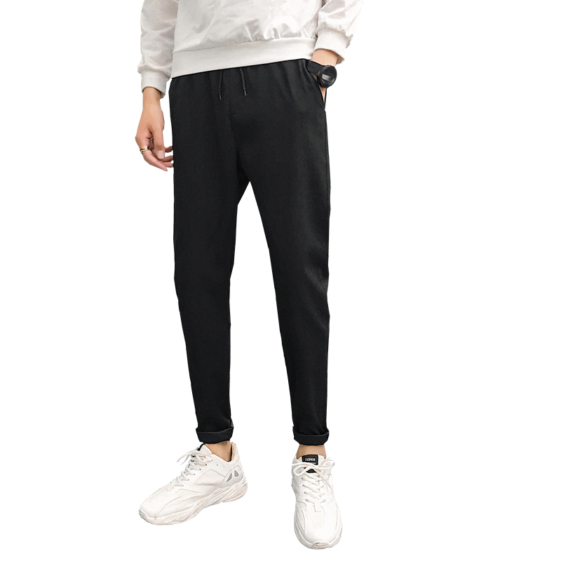 2020 Spring New Casual Pants Men's Trendy Fashion Straight Pants Black Nine Students Korean Men's
2020 Spring New Casual Pants Men's Trendy Fashion Straight Pants Black Nine Students Korean Men's