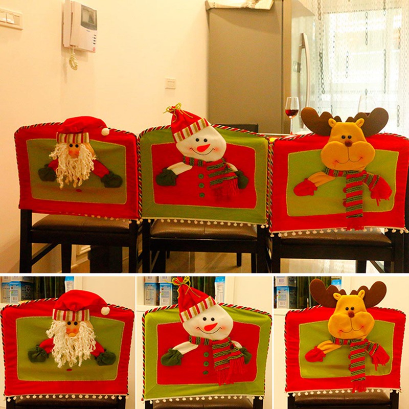 Home Decoration Chair Covers Santa claus Christmas cover DIY New year Christmas cap stereo doll decoration of chair corner
Home Decoration Chair Covers Santa claus Christmas cover DIY New year Christmas cap stereo doll decoration of chair corner