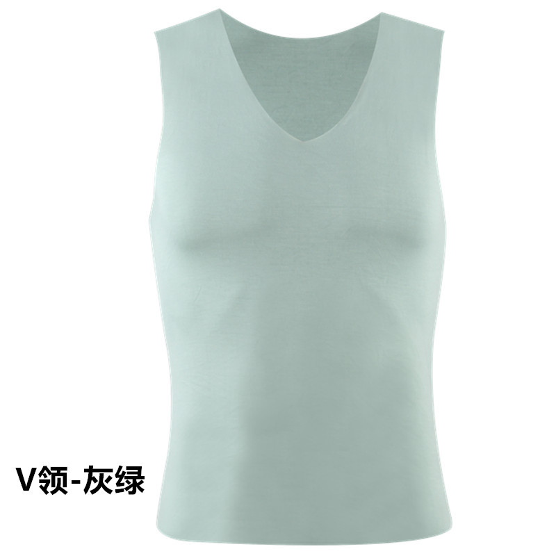 Men Running Vest Sleeveless Shirt Summer Slim Tank L-5XL Men Sport Vest Top New Workout Training Man Singlet ice silk undershirt