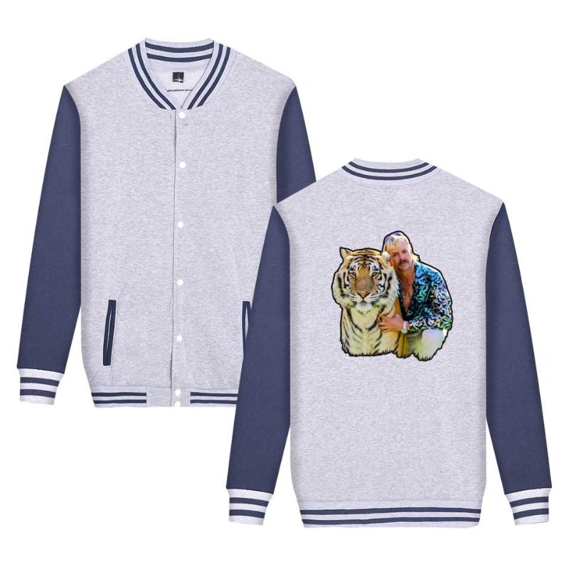 Joe Exotic Jacket Women College Sportswear Harajuku Tiger King Jacket and Button Sweatshirt Outdoor Casual Baseball Coat, A0646blackred
Joe Exotic Jacket Women College Sportswear Harajuku Tiger King Jacket and Button Sweatshirt Outdoor Casual Baseball Coat, A0646blackred