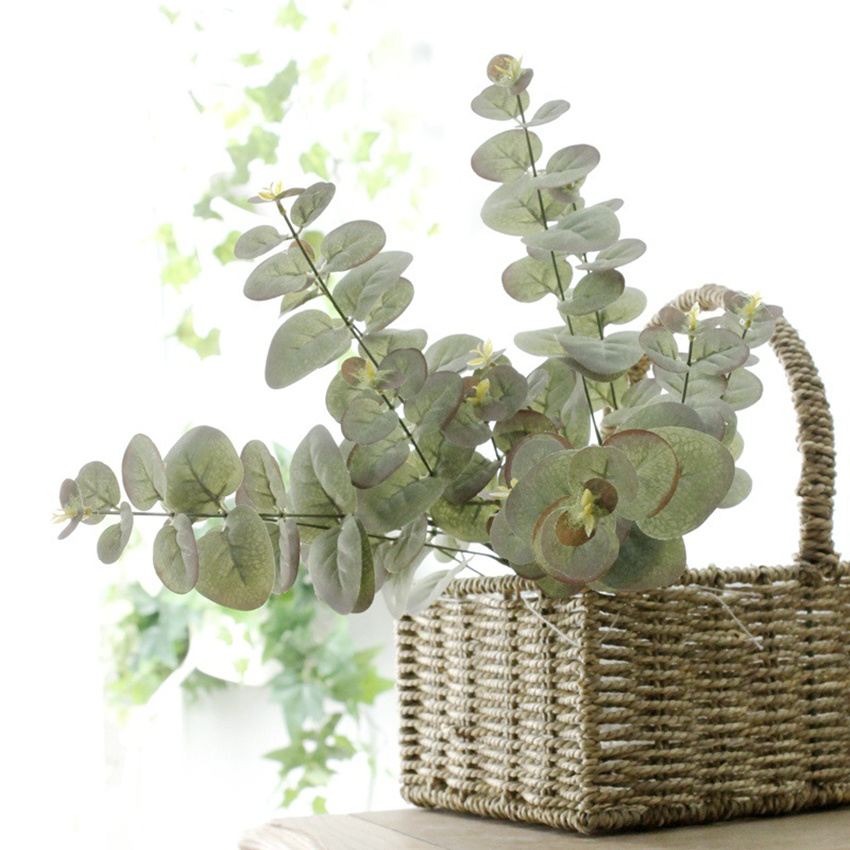 Artificial silk Eucalyptus tree branches for home table decor DIY spring wedding decoration Flower arrangment plant leaf wreath, Green
Artificial silk Eucalyptus tree branches for home table decor DIY spring wedding decoration Flower arrangment plant leaf wreath, Green