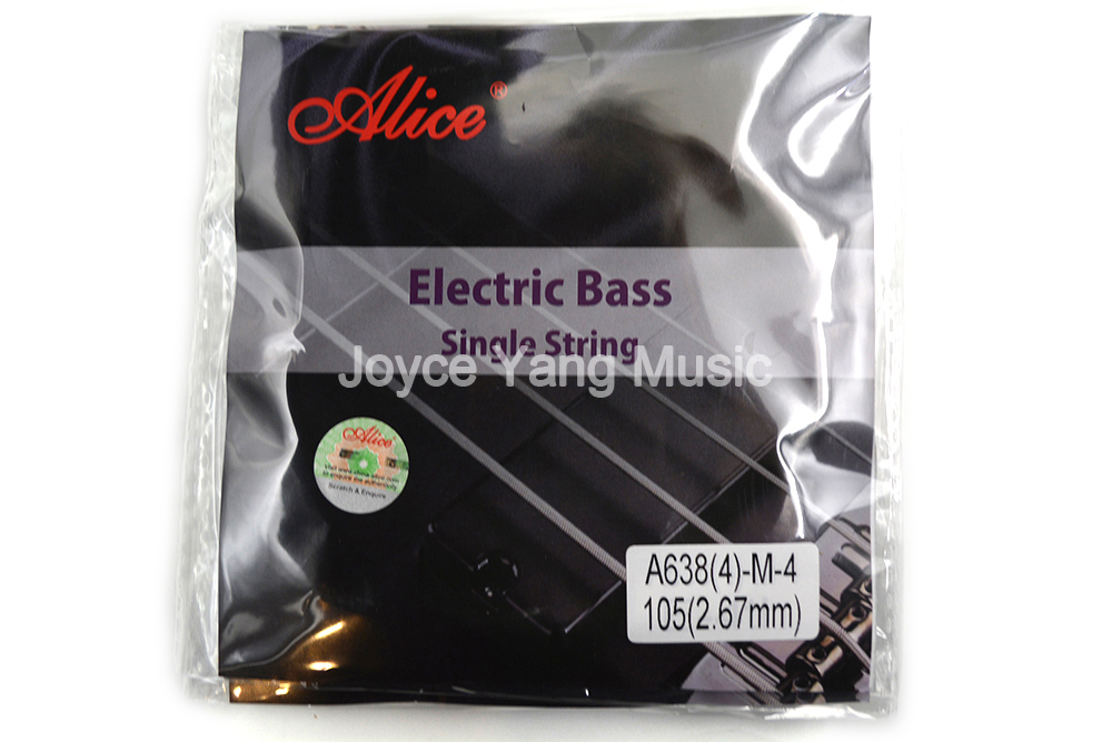 5pcs Alice A638-M Electric Bass Single Strings Hexagonal Nickel Alloy Wound 045/065/085/105in. Gold-Plated Ball-End
5pcs Alice A638-M Electric Bass Single Strings Hexagonal Nickel Alloy Wound 045/065/085/105in. Gold-Plated Ball-End