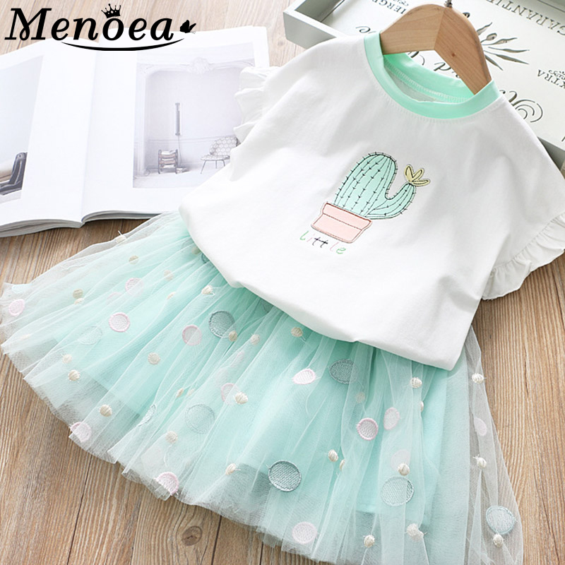 Menoea Children Cactus Clothes Suits 2020 Summer Children T-shirt + Color Dots Mesh Dress 2pcs Clothing Kids Girls Clothes Set, An065 white
Menoea Children Cactus Clothes Suits 2020 Summer Children T-shirt + Color Dots Mesh Dress 2pcs Clothing Kids Girls Clothes Set, An065 white