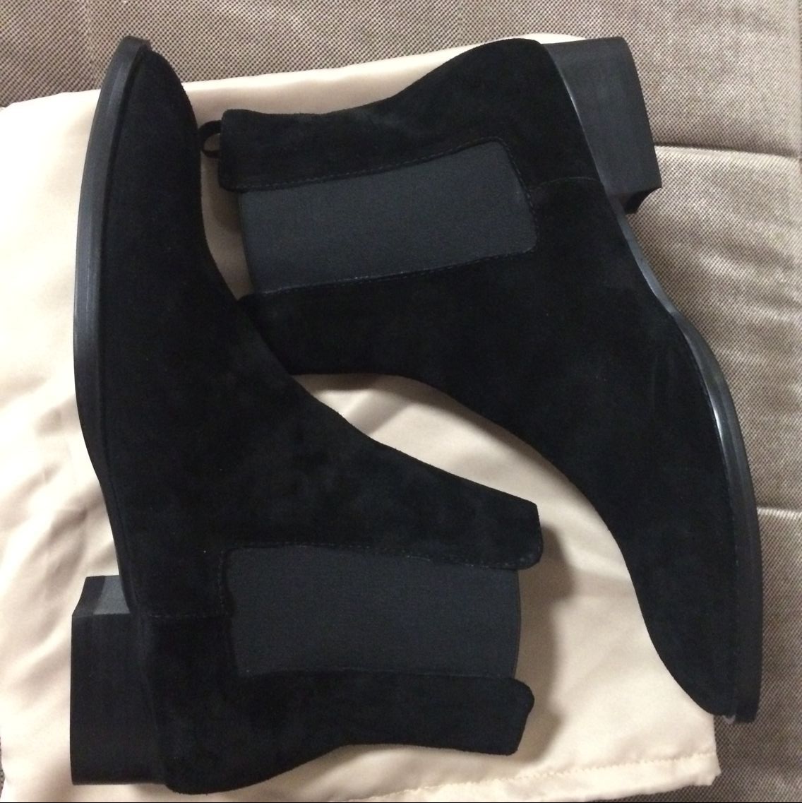 2023 New list fashion trend factory direct frosted leather boots high-end personalized genuine leather shoes