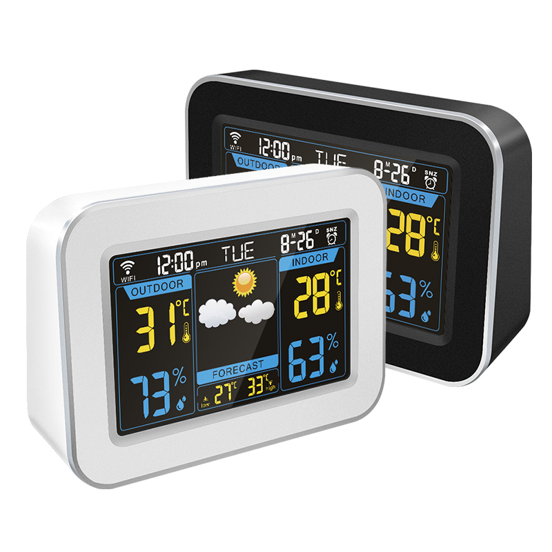 Digital Alarm Clock WIFI Weather Station Color Screen Indoor Outdoor Temperature Humidity Watch Office Table Clock 40% off
Digital Alarm Clock WIFI Weather Station Color Screen Indoor Outdoor Temperature Humidity Watch Office Table Clock 40% off