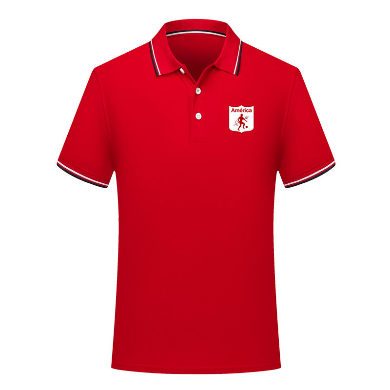Men America de Cali Soccer Polo Shirt Football Short Sleeve polo shirt summer Fashion shirt training Polo Shirts soccer jersey Men's Polos
Men America de Cali Soccer Polo Shirt Football Short Sleeve polo shirt summer Fashion shirt training Polo Shirts soccer jersey Men's Polos