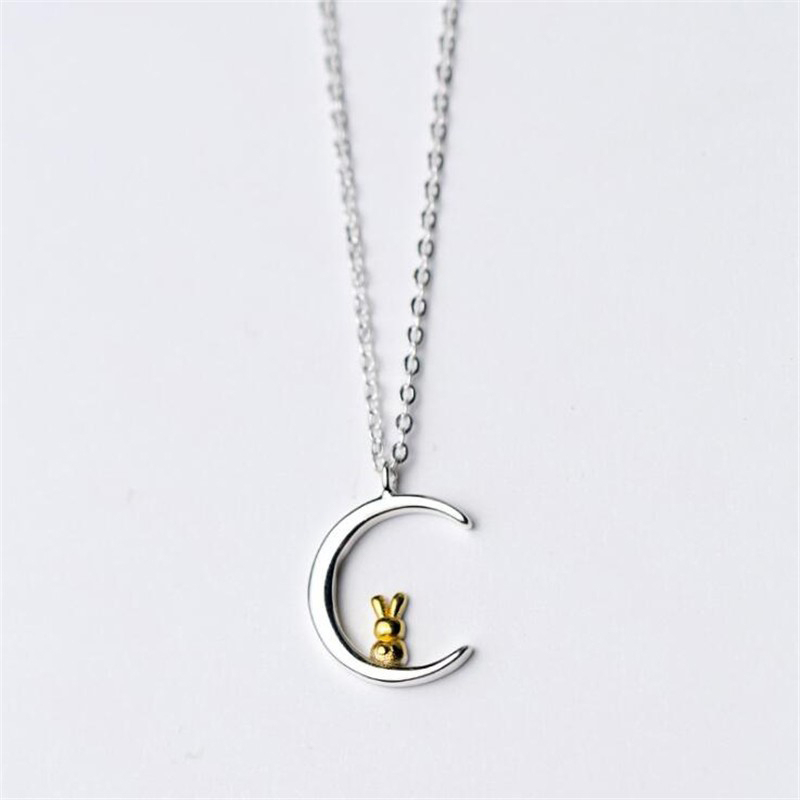Creative Personalized Moon Pendant Necklace Cute Women Animal Collarbone Chain Accessories Fashion Jewelry Girl Gifts
Creative Personalized Moon Pendant Necklace Cute Women Animal Collarbone Chain Accessories Fashion Jewelry Girl Gifts