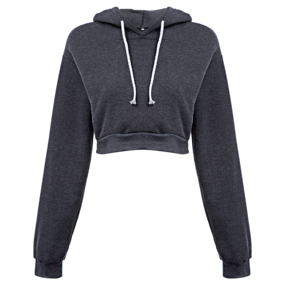 Fashion-Women Hoodies Sweatshirts Cotton Tops Solid Crop Hoodie Long Sleeve Female Jumper Hooded Pullover Coat Casual Sudaderas Mujer, Black
Fashion-Women Hoodies Sweatshirts Cotton Tops Solid Crop Hoodie Long Sleeve Female Jumper Hooded Pullover Coat Casual Sudaderas Mujer, Black