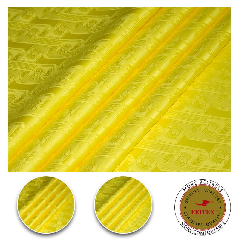 Austria Quality Shine Yellow African Jacquard Cotton Fabrics For Kids Clothes Dress Sewing Material Fabric Chinese Textile
Austria Quality Shine Yellow African Jacquard Cotton Fabrics For Kids Clothes Dress Sewing Material Fabric Chinese Textile