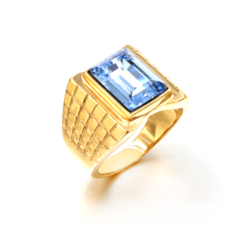 Brand Jewelry Vintage Antique Gold Color Crystal Ring For Men Stainless Steel Big Square Stone Finger Ring Male Men Jewelry
Brand Jewelry Vintage Antique Gold Color Crystal Ring For Men Stainless Steel Big Square Stone Finger Ring Male Men Jewelry