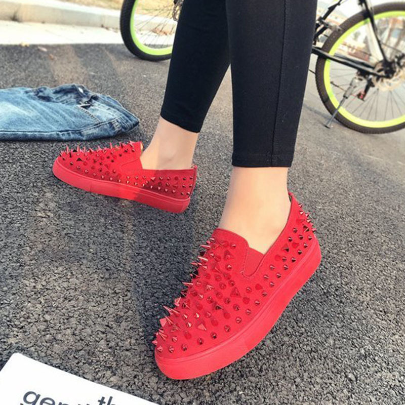 Fashion Luxury Red Bottom Men Women Casual Spikes Rivets Rhinestone Shoes Dress Party Walking Shoes Sneakers Chaussures De Sport 35-46
Fashion Luxury Red Bottom Men Women Casual Spikes Rivets Rhinestone Shoes Dress Party Walking Shoes Sneakers Chaussures De Sport 35-46