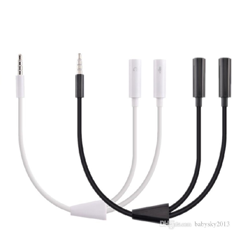 3.5mm Stereo Headphone Audio Cable Male Jack to 2 Double Female Mic Earphone Y Splitter Extension Adapter A
3.5mm Stereo Headphone Audio Cable Male Jack to 2 Double Female Mic Earphone Y Splitter Extension Adapter A