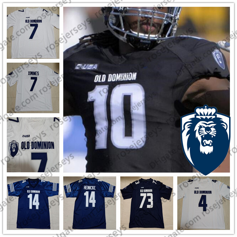 Custom Old Dominion Football Any Name Number Navy Blue Black White 1 Kesean Strong 4 Stone Smartt 5 Steven Williams ODU NCAA Jersey, 2017 navy blue
Custom Old Dominion Football Any Name Number Navy Blue Black White 1 Kesean Strong 4 Stone Smartt 5 Steven Williams ODU NCAA Jersey, 2017 navy blue