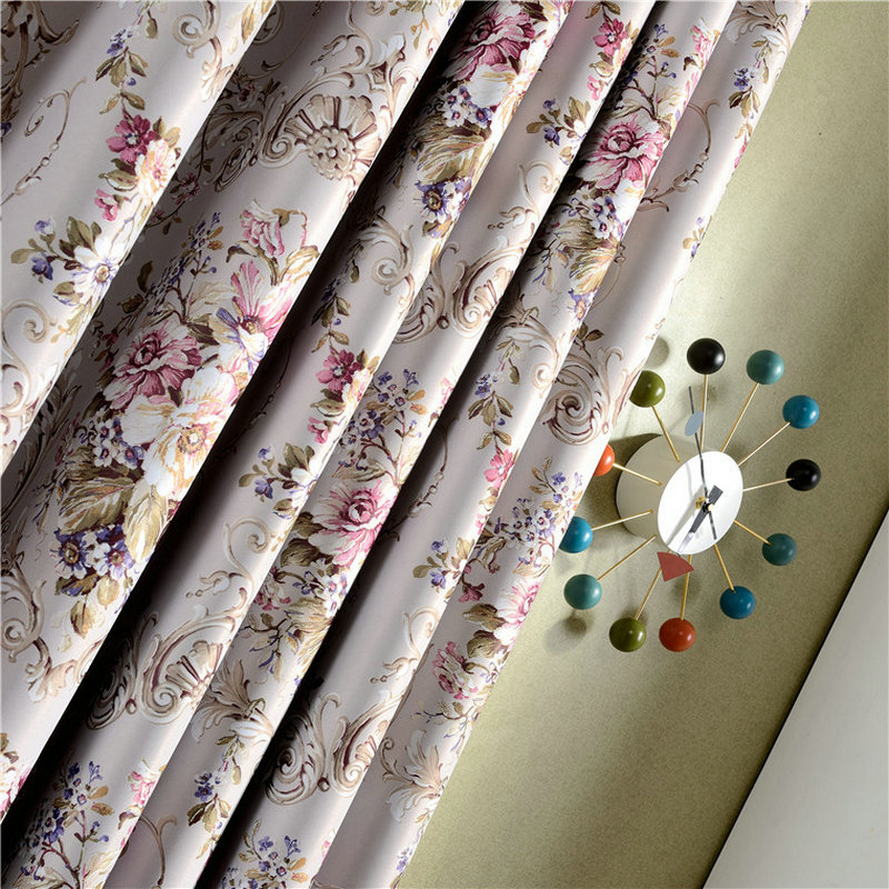 Modern High-Precision Floral Printed Blackout Curtain for Living Room Bedroom Romantic Window Drapes Elegant Embroidered Tulle
Modern High-Precision Floral Printed Blackout Curtain for Living Room Bedroom Romantic Window Drapes Elegant Embroidered Tulle