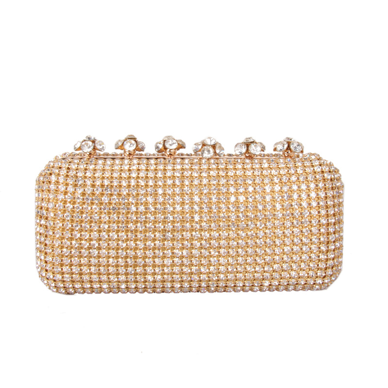 ladies golden full Diamond Evening Bag women silver one shoulder handbags black banquet clutches purse for party bridal wallet, Color same as pictur
ladies golden full Diamond Evening Bag women silver one shoulder handbags black banquet clutches purse for party bridal wallet, Color same as pictur