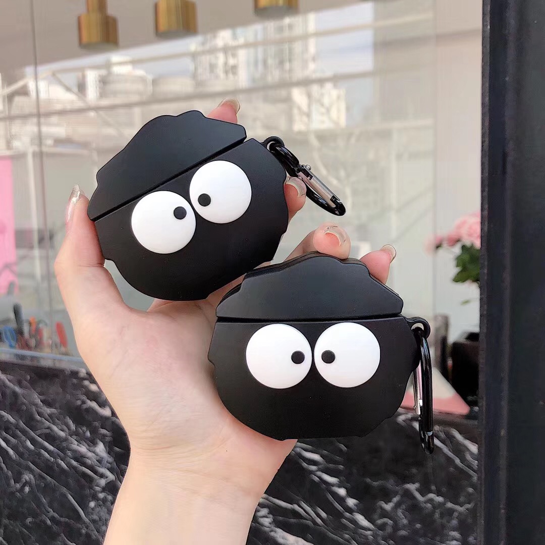 Japan Briquette Cases For Apple Airpods Pro Case Silicone Airpod Protector Cover Earpod Case Anti-drop for Airpods Pro Case, Black
Japan Briquette Cases For Apple Airpods Pro Case Silicone Airpod Protector Cover Earpod Case Anti-drop for Airpods Pro Case, Black
