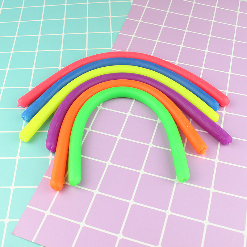 Children Adult Toys Novelty Environmental Decompression Rope Fidget Abreact Flexible Glue Noodle Ropes Stretchy String Neon Slings 
Children Adult Toys Novelty Environmental Decompression Rope Fidget Abreact Flexible Glue Noodle Ropes Stretchy String Neon Slings