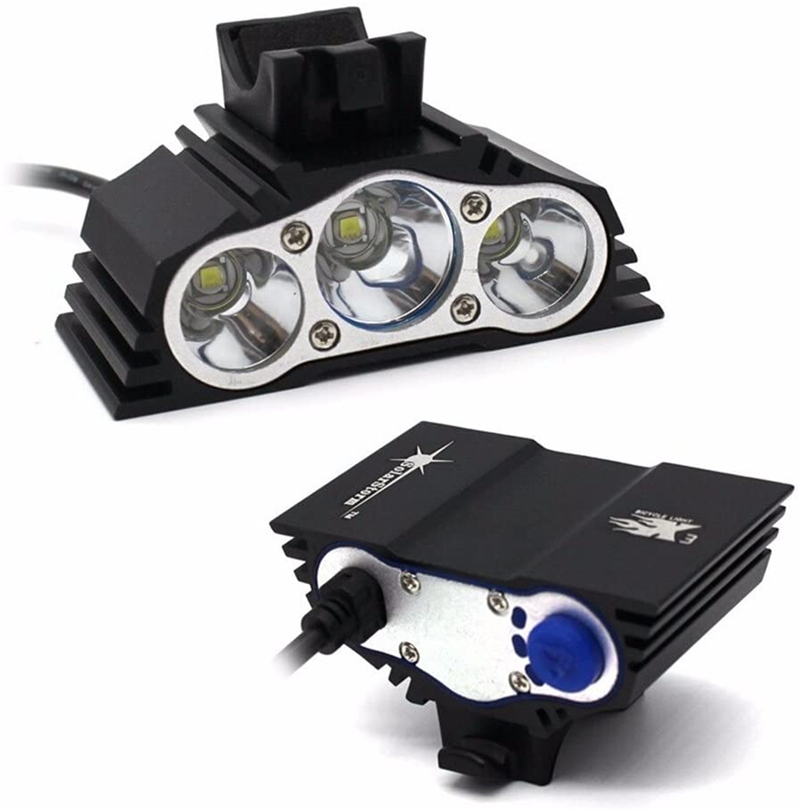 LED Bicycle Front Light 6000 Lumens T6 LED USB Waterproof Lamp Bike Bicycle Headlight Night Safety 4 Modes Lamp