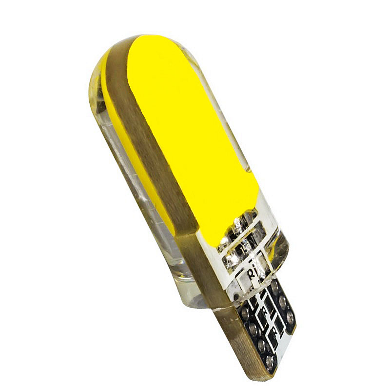 20pcs Auto T10 W5W LED Bulbs 12 Chips COB LED Silicone Shell Car Marker Lights Bright Turn Side Lamp VW Mercedes BMW Deco