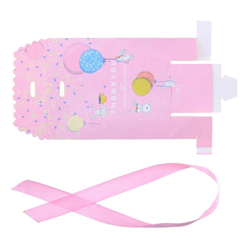 50Pcs Sugar Cake Candy Box Wedding Favor Marriage Baby Shower Gift Box Packaging Party Event Supplies 120x60x48mm