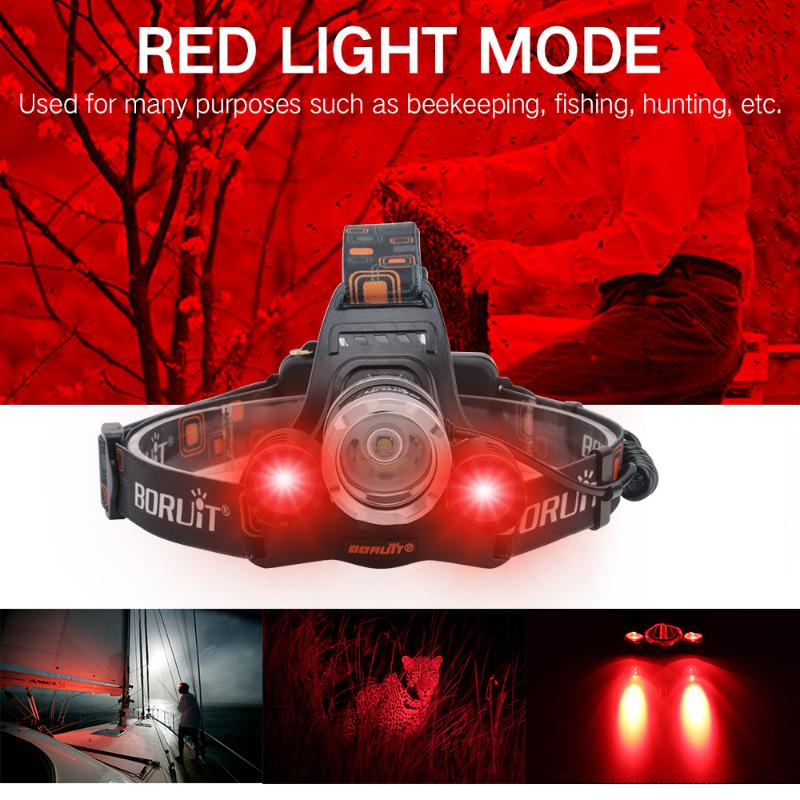 2000LM 3LED Headlamp Red Light Outdoor Headlight 3-Modes Waterproof USB Flash Head Lamp Torch Lantern For Hunting
2000LM 3LED Headlamp Red Light Outdoor Headlight 3-Modes Waterproof USB Flash Head Lamp Torch Lantern For Hunting