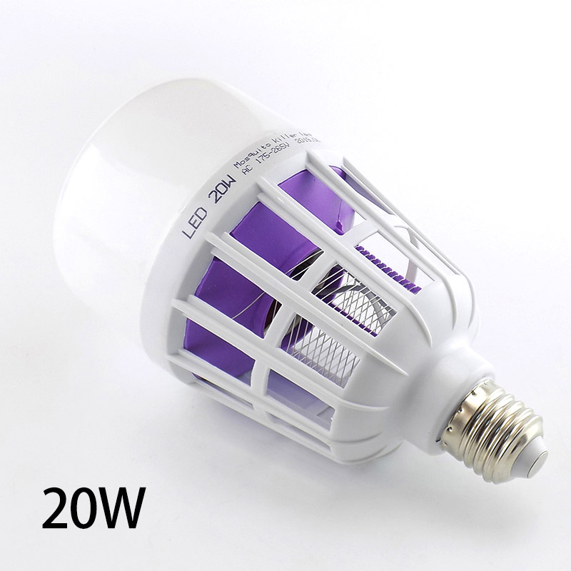 20W Mosquito Light Bulbs Anti muggen Bug Zapper Insect electric Killer Night Lamp light E27 LED moustique Killer AC 175V-220V
20W Mosquito Light Bulbs Anti muggen Bug Zapper Insect electric Killer Night Lamp light E27 LED moustique Killer AC 175V-220V