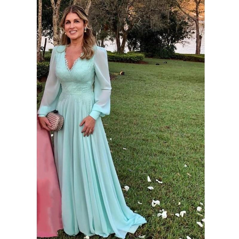 2020 Chiffon A Line V Neck Prom Dresses 2020 Long Evening Dresses Dubai Party Gala Dress, Sage
2020 Chiffon A Line V Neck Prom Dresses 2020 Long Evening Dresses Dubai Party Gala Dress, Sage