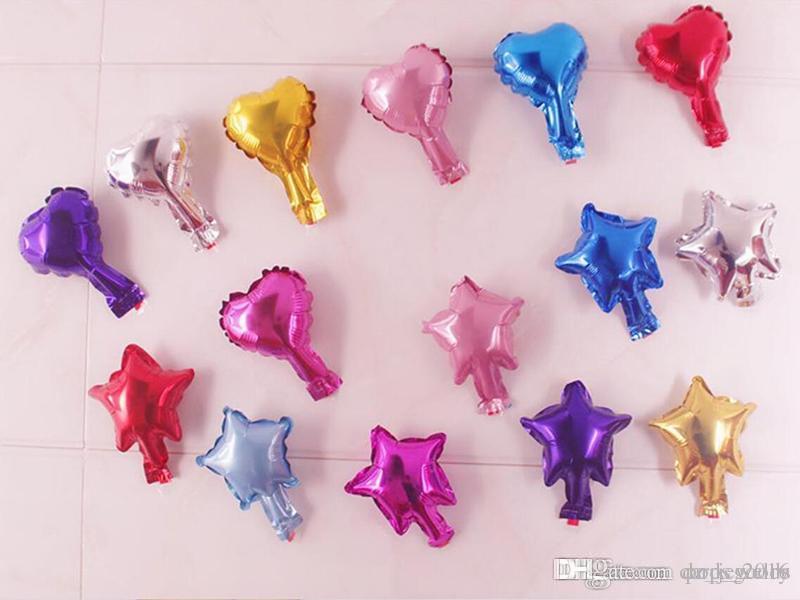 Wholesale 5 inch Heart Shape and Star Aluminum Foil Balloon Wedding Decoration Party Supplies helium balloon, Multicolor
Wholesale 5 inch Heart Shape and Star Aluminum Foil Balloon Wedding Decoration Party Supplies helium balloon, Multicolor