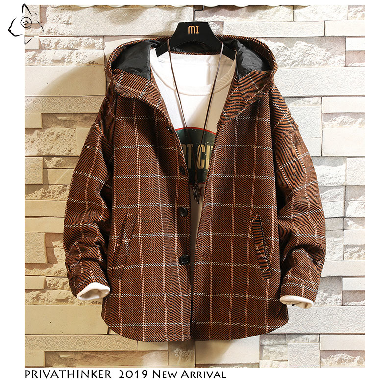 Privathinker Man Streetwear 2019 Woollen Cloth Jackets Mens Thick Windbreaker Jacket Male Autumn Winter Japanese Oversize Jacket LY191206, Blue(asiansize)
Privathinker Man Streetwear 2019 Woollen Cloth Jackets Mens Thick Windbreaker Jacket Male Autumn Winter Japanese Oversize Jacket LY191206, Blue(asiansize)