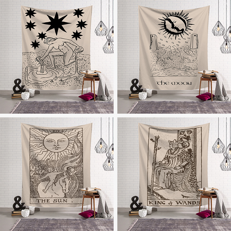 Bedroom Tapestry Art Wall Tapestry Family Decoration Mural Tarot Card Divination Living Room Available
Bedroom Tapestry Art Wall Tapestry Family Decoration Mural Tarot Card Divination Living Room Available
