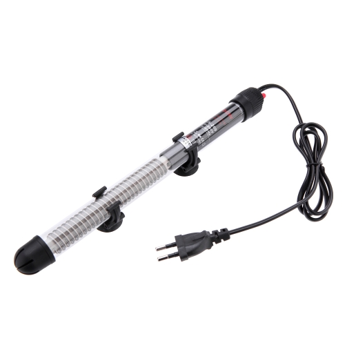 Water Aquarium Electric Heating Rod Submersible Heater for Aquariums Fish Tank Temperature Adjustment Controller 50/100/200/300W 220-240V