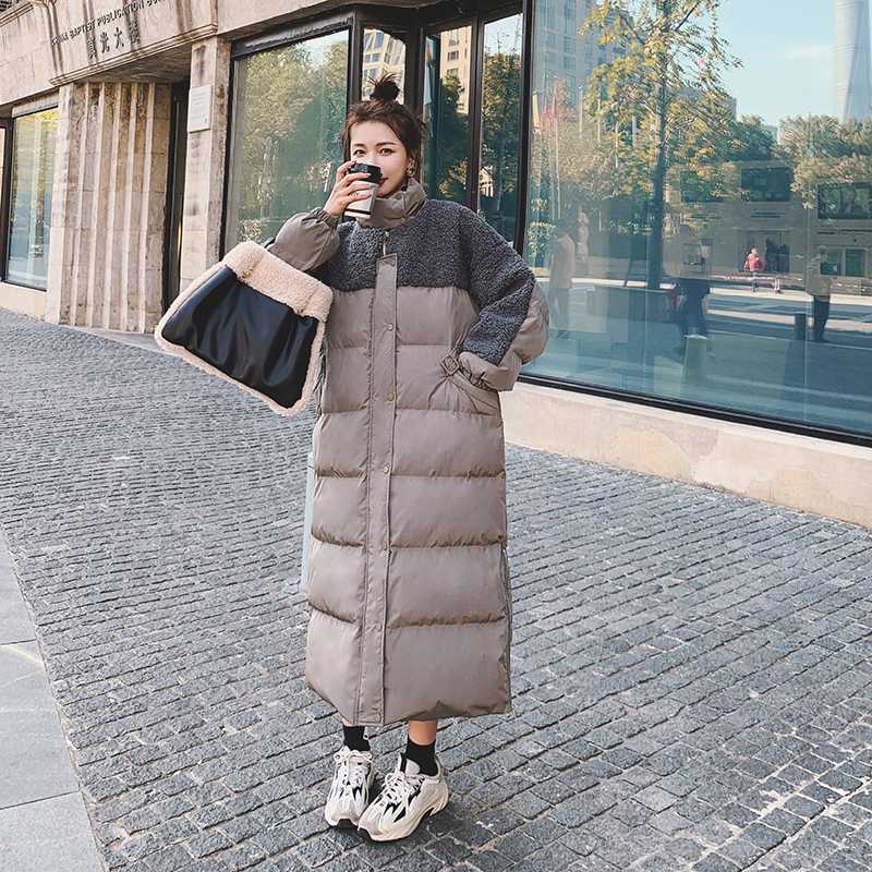 2020 New Parka Fashion Women Winter Jacket Cotton Padded Warm Thicken Ladies Long Coats Splice High Quality Womens Jackets LX26, Gray
2020 New Parka Fashion Women Winter Jacket Cotton Padded Warm Thicken Ladies Long Coats Splice High Quality Womens Jackets LX26, Gray