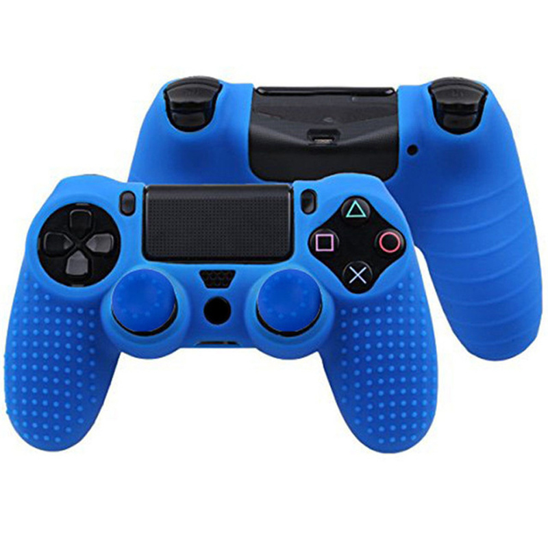 PS4 Game Controller Gamepad Soft Silicone Gel Rubber Case Cover Joysticks For SONY Playstation 4 Protection Case For PS4 Pro Slim Game pad