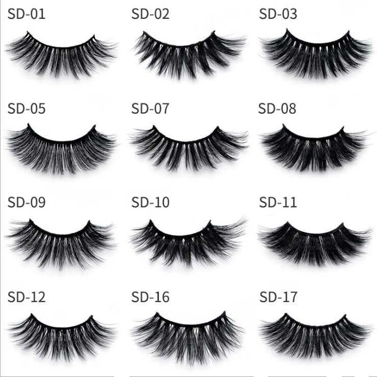 Fast Shipping!!!! MINK Eyelashes17 Styles Selling 1pair/ Lot Real Siberian 3D Full Strip False Eyelash Long Individual Mink Lashes Extension
Fast Shipping!!!! MINK Eyelashes17 Styles Selling 1pair/ Lot Real Siberian 3D Full Strip False Eyelash Long Individual Mink Lashes Extension