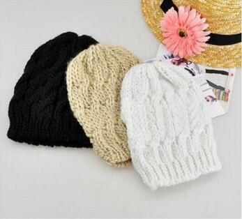 Korean Edition hot pineapple hat, handmade knitted hat, lady's autumn winter wool hat Free Delivery L540
