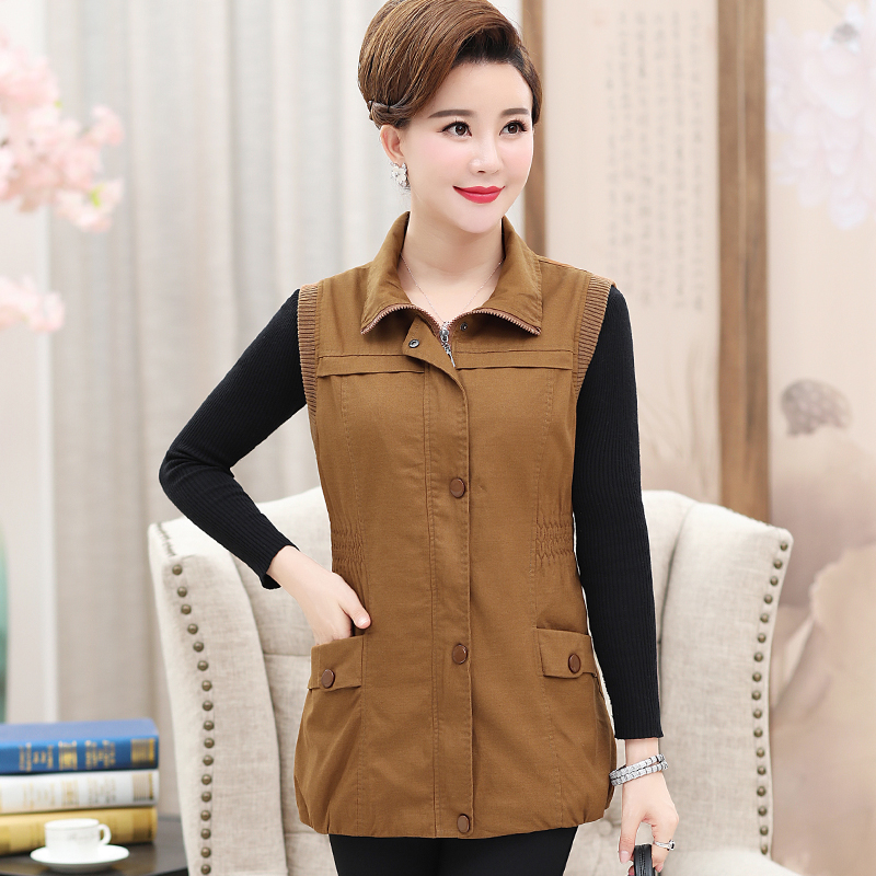 2019 New Spring Autumn Fashion thin Waistcoat Women vest Coat Slim Plus Size woman Jacket Pure cotton Outwear Female coat 5xl, Black
2019 New Spring Autumn Fashion thin Waistcoat Women vest Coat Slim Plus Size woman Jacket Pure cotton Outwear Female coat 5xl, Black