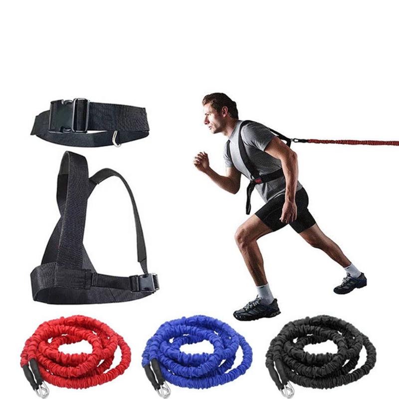 1 Set 3m Double Running Resistance Band Training Pull Rope Stretch Ropes Explosive Force Jumping Workout Equipment
1 Set 3m Double Running Resistance Band Training Pull Rope Stretch Ropes Explosive Force Jumping Workout Equipment