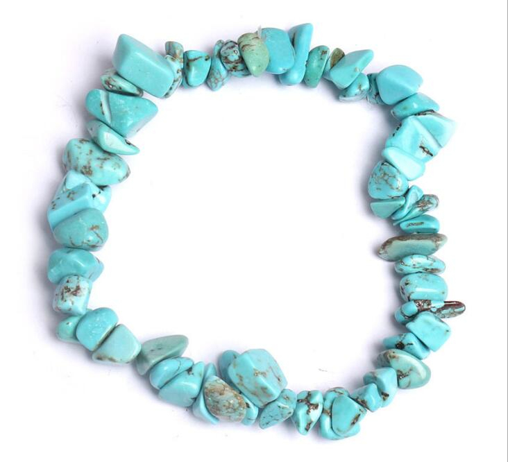 Natural Bracelet Sodalite Chip Gemstone 18cm Stretch Natural Stone Mixed Gemstone Chakra Bracelet GC947