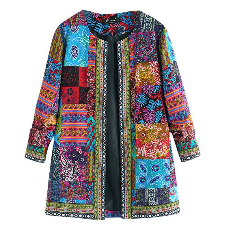 2020 Ladies Coats Women Vintage Ethnic Style Floral Print Long Sleeve Plus Size Cotton Warm Jacket Veste femme, Blue
2020 Ladies Coats Women Vintage Ethnic Style Floral Print Long Sleeve Plus Size Cotton Warm Jacket Veste femme, Blue