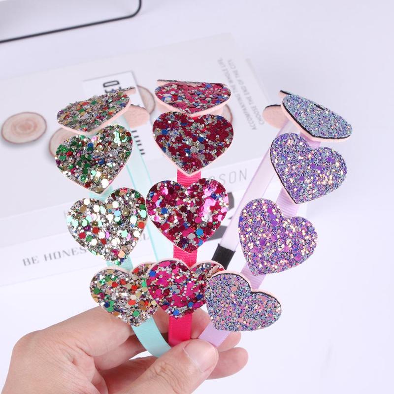 Fashion style 1Piece Rainbow Glitter Heart Hairband Kids Shiny Star Headband Party Hair Hoops for Girls Gift Hair Accessories
Fashion style 1Piece Rainbow Glitter Heart Hairband Kids Shiny Star Headband Party Hair Hoops for Girls Gift Hair Accessories