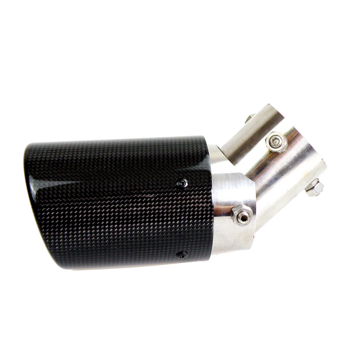 No Logo Angle Adjustable Carbon Fiber muffler Car Exhaust Pipe Curly Edge pipe tip for Honda Toyota Nissan etc..
No Logo Angle Adjustable Carbon Fiber muffler Car Exhaust Pipe Curly Edge pipe tip for Honda Toyota Nissan etc..