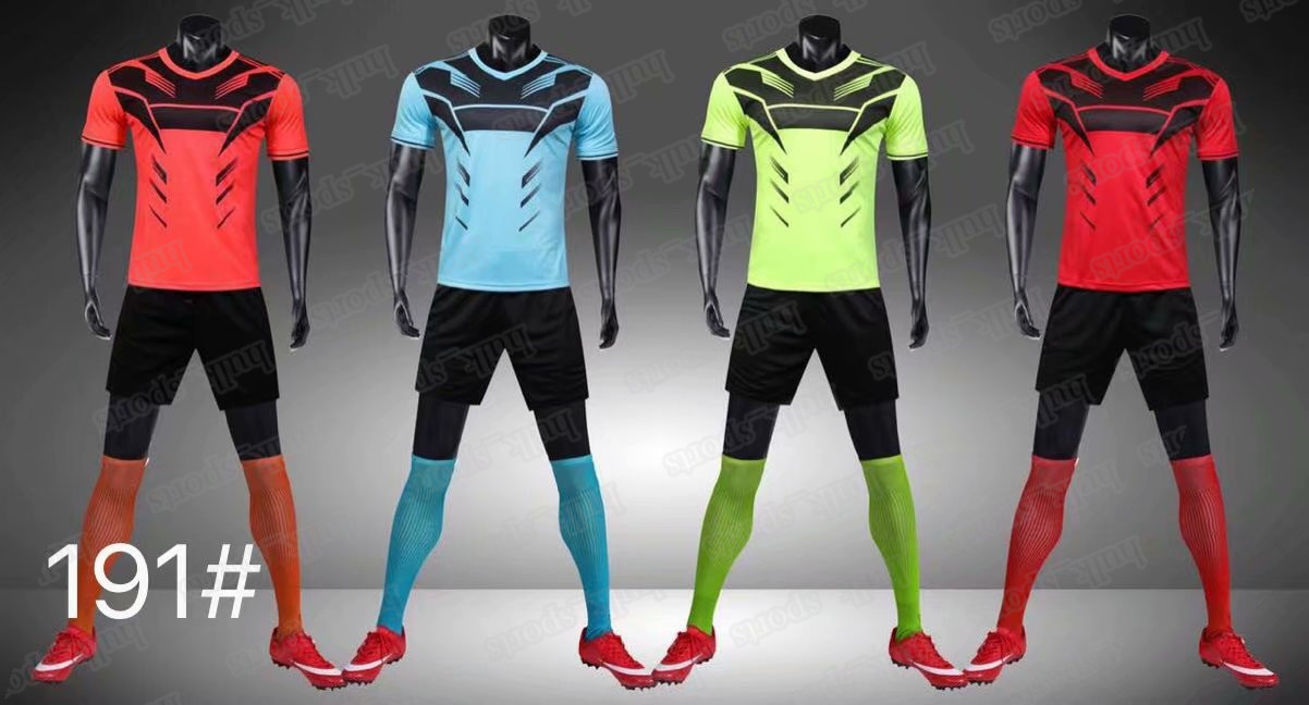 65252 Football suit men' team training suit light board football shirt summer breathable quick dry moisture absorption sweat, 191
65252 Football suit men' team training suit light board football shirt summer breathable quick dry moisture absorption sweat, 191