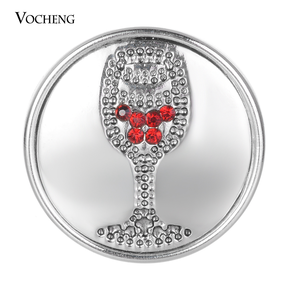 10pcs/lot 18mm Snap Button Red Wine Glass Carved With Rhinestone Snap Fit Replaceable Snap Bracelets Gift For Women Vn-2026*10, Golden;silver
10pcs/lot 18mm Snap Button Red Wine Glass Carved With Rhinestone Snap Fit Replaceable Snap Bracelets Gift For Women Vn-2026*10, Golden;silver