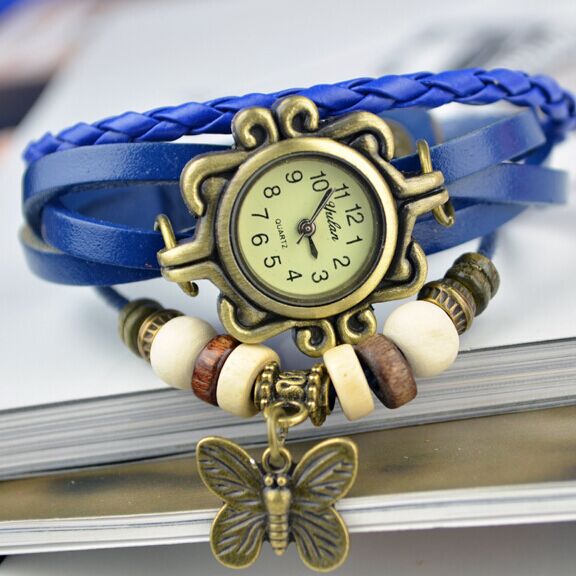 Vintage Butterfly Watch Genuine Leather Hand Knit Watches bracelet Wristwatches Alloy Pendant Women Luxury Dial Dress Clock, Leave a message about color
Vintage Butterfly Watch Genuine Leather Hand Knit Watches bracelet Wristwatches Alloy Pendant Women Luxury Dial Dress Clock, Leave a message about color