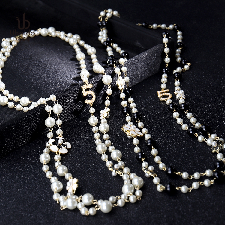 Fashion luxury designer classic flower elegant bright pearl multi layer long winter sweater statement necklace for woman
Fashion luxury designer classic flower elegant bright pearl multi layer long winter sweater statement necklace for woman