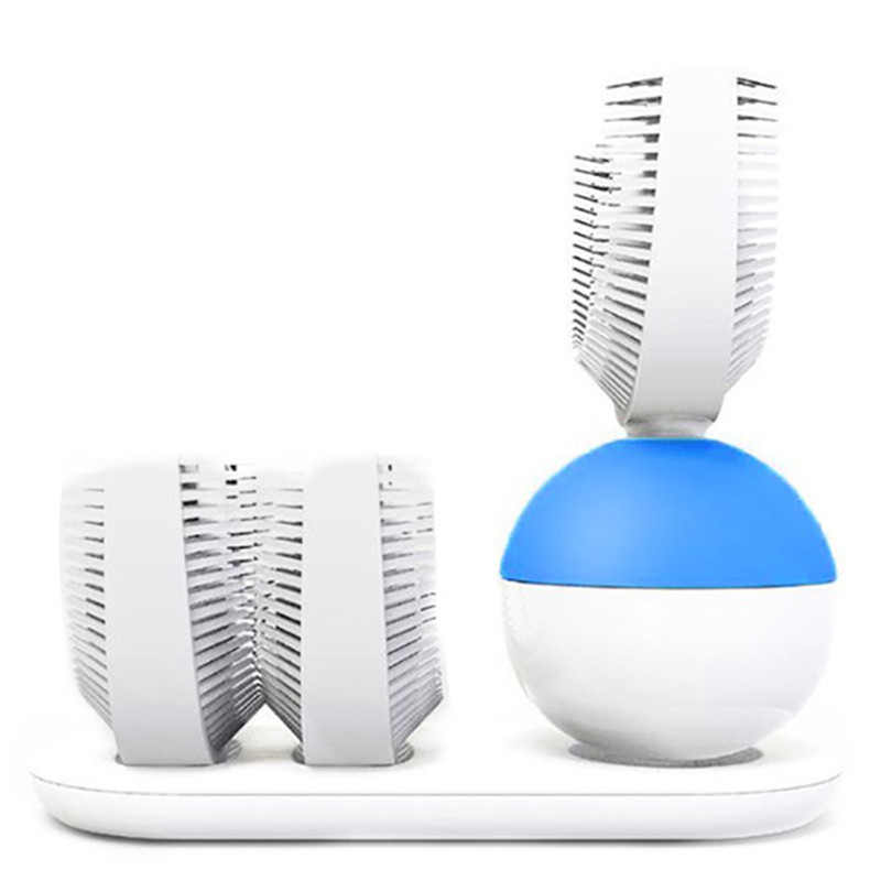 U-Shape Automatic Sonic 360 Degrees Ultrasonic Teeth Cleaner For Lazy People Electric Toothbrush New C18122901